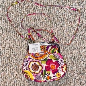 Vera Bradley Mini Frame Crossbody - Clementine